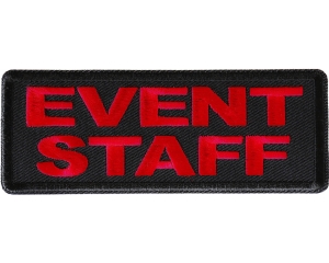 Even Staff Patch Red