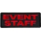 Event Staff Patch Red