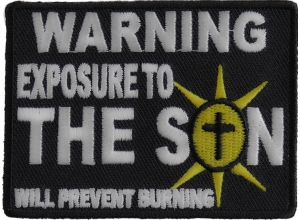 Exposure To The Son Patch | Embroidered Patches