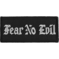 Fear No Evil Patch | Embroidered Patches
