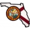 Florida Patch with State Seal and Map