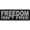 Freedom Isn't Free Patch