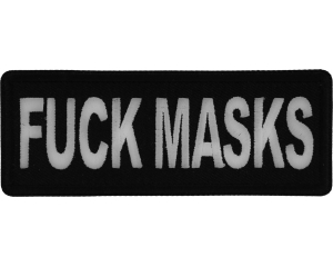 Fuck Masks Patch