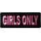 Girls Only Patch
