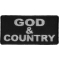 God and Country Patch