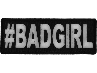 Hashtag Bad Girl Patch