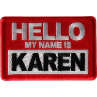 Hello My Name is Karen Patch