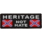 Heritage Not Hate Rebel Flag Patch