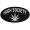 High Society Funny Iron on Patch
