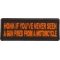 Honk if You've Never Seen a Gun Fired from a Motorcycle Patch