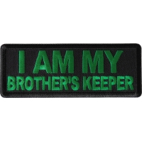 I am My Brother's Keep Patch green