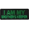 I am My Brother's Keeper Patch green