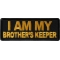 I am My Brother's Keeper Patch Yellow
