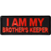 I am My Brother's Keeper Orange Patch