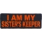I am my Sister's Keeper Patch in Orange