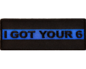 I Got Your 6 Police Patch