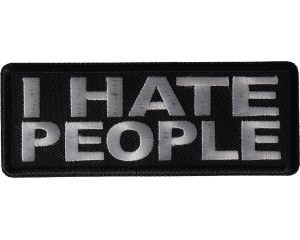 I Hate People Patch