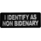 I identify as non Bidenary Patch