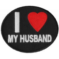 I Love My Husband Patch | Embroidered Patches