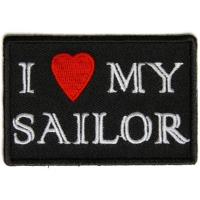 I Love My Sailor Patch