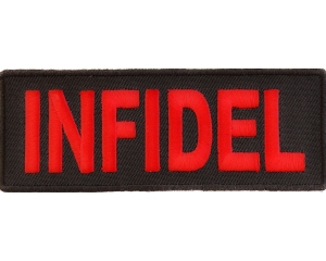 Infidel Patch | Embroidered Patches