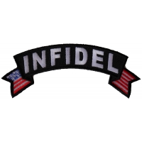 Infidel Small Flag Rocker Patch