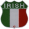 Irish Shield Flag Patch