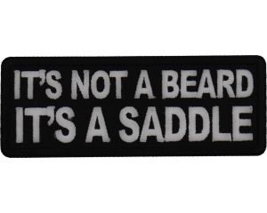 It's a Beard it's a Saddle Patch