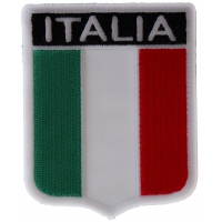 Italia Shield Patch | Embroidered Patches