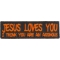 Jesus Loves You I Think You Are An Asshole Patch