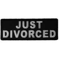 Just Divorced Patch | Embroidered Patches