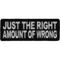Just The Right Amount Of Wrong Patch