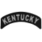 Kentucky Patch Iron on State Rocker