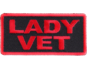 Lady Vet Patch | US Military Veteran Patches
