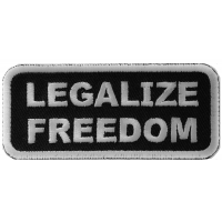 Legalize Freedom Patch | Embroidered Patches