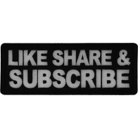 Like Share Subscribe Patch