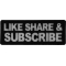 Like Share Subscribe Patch