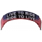Live To Ride Ride To Live Patch