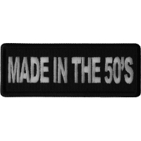 Made in the 50's Patch