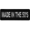 Made in the 50's Novelty Iron on Patch