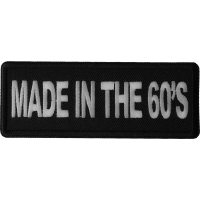 Made in the 60s Patch