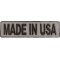 Made In USA Patch Reflective