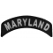 Maryland Patch Iron on State Rocker