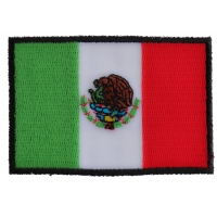 Mexico Flag Patch | Embroidered Patches