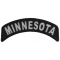 Minnesota Patch Iron on State Rocker