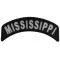 Mississippi Patch Iron on State Rocker