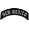 New Mexico Patch Iron on State Rocker