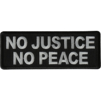No Justice No Peace Patch