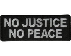 No Justice No Peace Patch