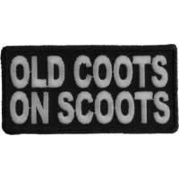 Old Coots On Scoots Patch | US Military Veteran Patches